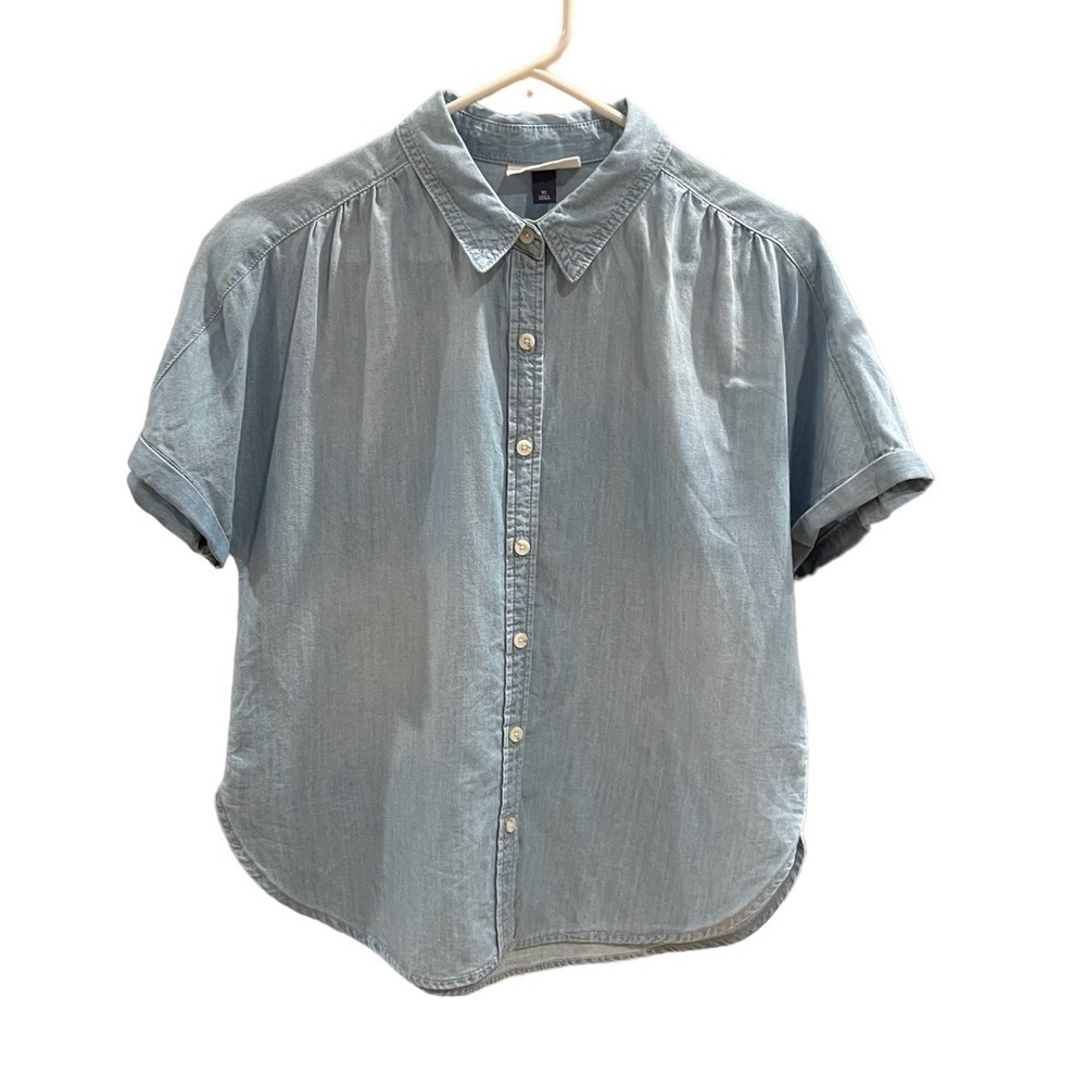 Universal Thread Light Blue Button Down Shirt - image 1